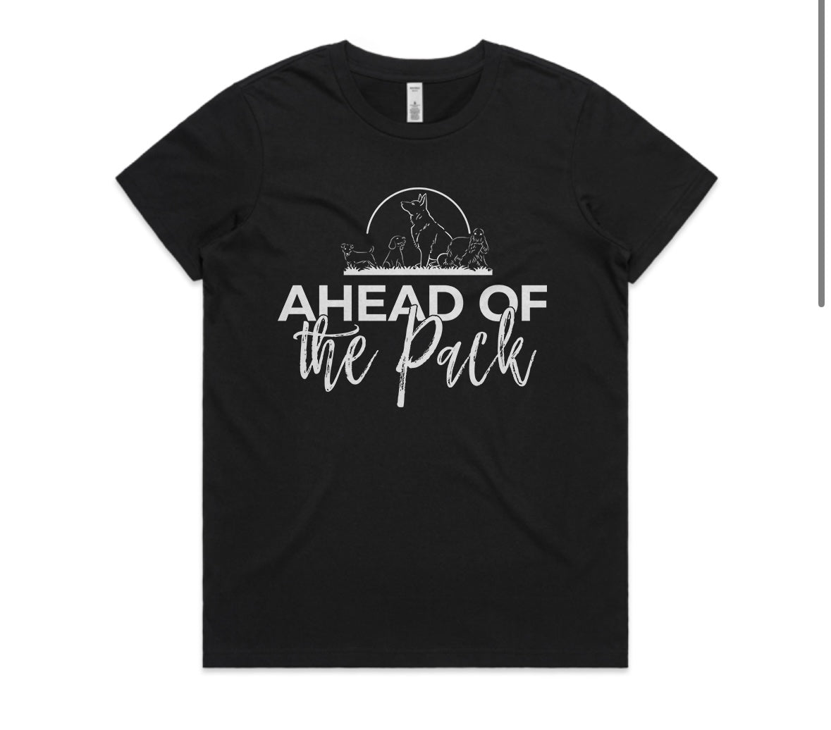 Staple tee BLACK womens sizing