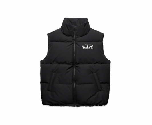 Puffer Vests - Limited edition logo, Women's Sizing only