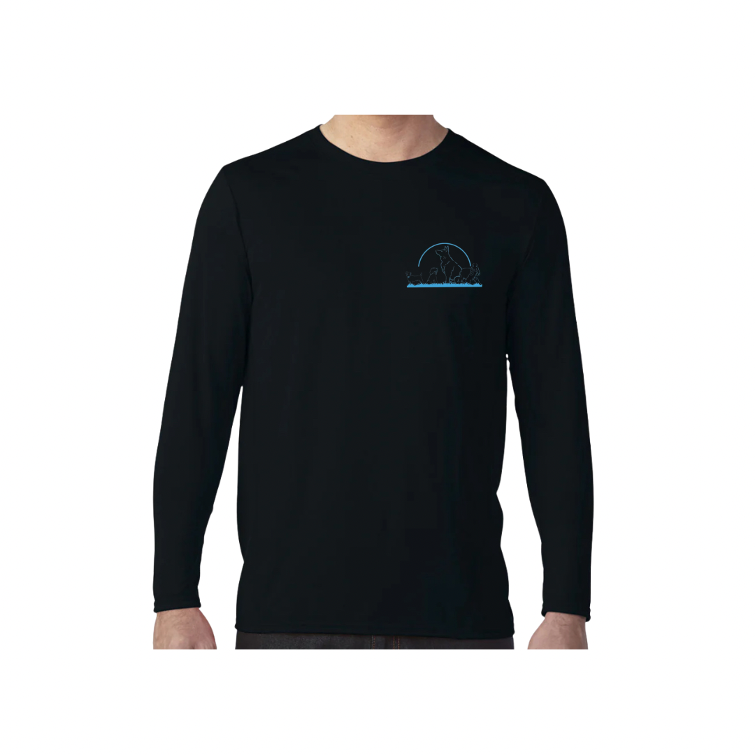 AOTP Long Sleeve Active Tees - unisex SIZING